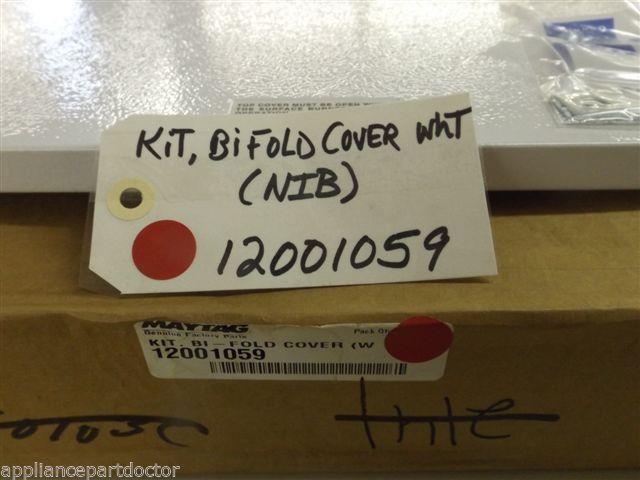 Maytag Stove 12001059 Kit, Bi Fold Cover Wht NEW IN BOX Maytag Stove 12001059 Kit, Bi Fold Cover Wht NEW IN BOX